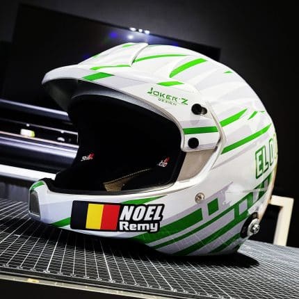 Déco de casque Rallye