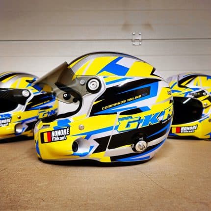 Déco de casque Semi personnalisée - Modèle 4