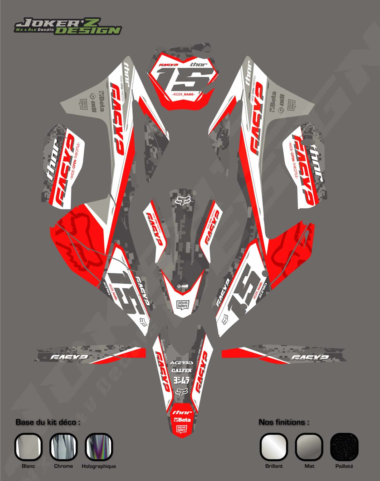 Kit déco - GasGas - Cloak Kit déco - GasGas - Cloak – Image 4