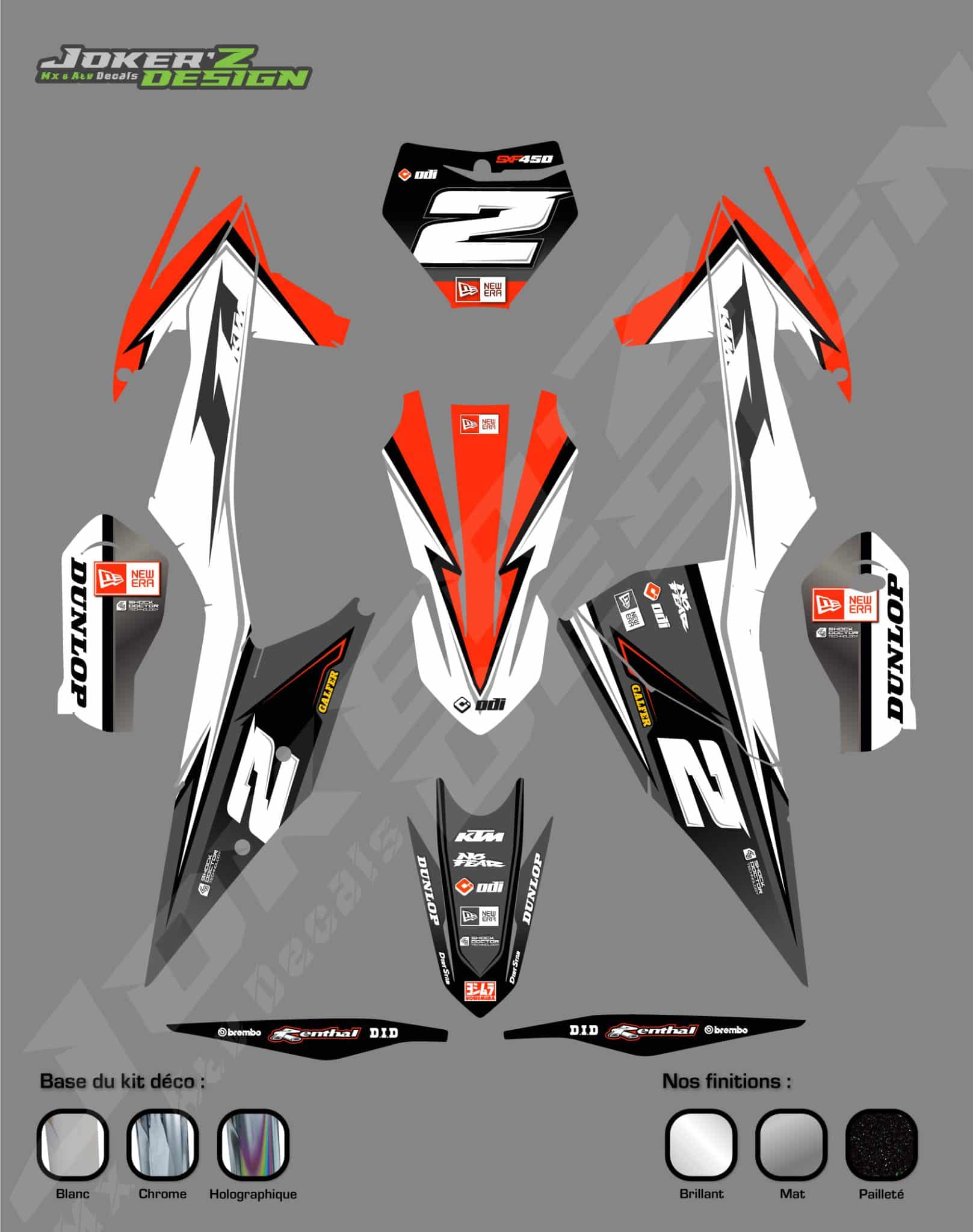 Kit déco - KTM - Duo Kit déco - KTM - Duo – Image 4