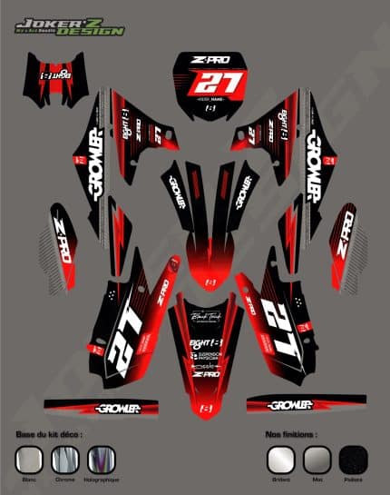 Kit déco - Yamaha - SeventhCircle Seven t