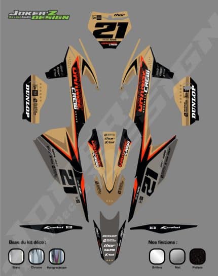 Kit déco - KTM - Crew ktm Crew t