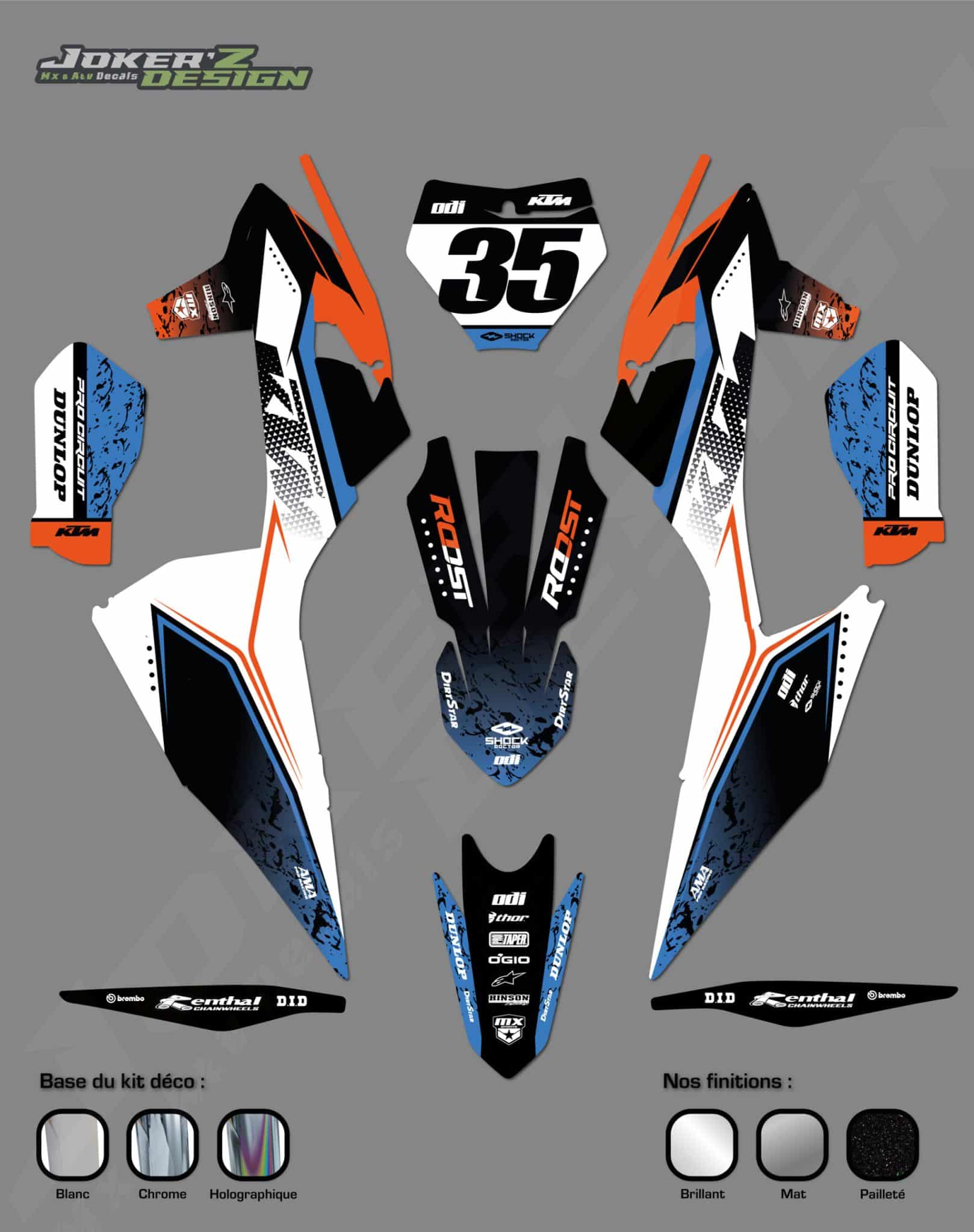 Kit déco - KTM - DirtRacing ktm_DirtRacing_t