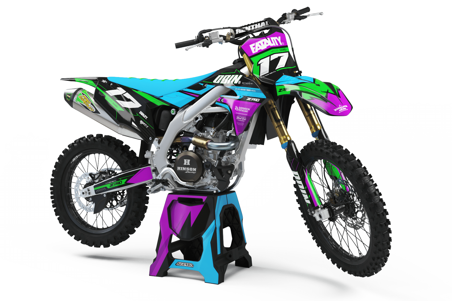 Kit déco - Kawasaki - Synth Kit déco - Kawasaki - Synth