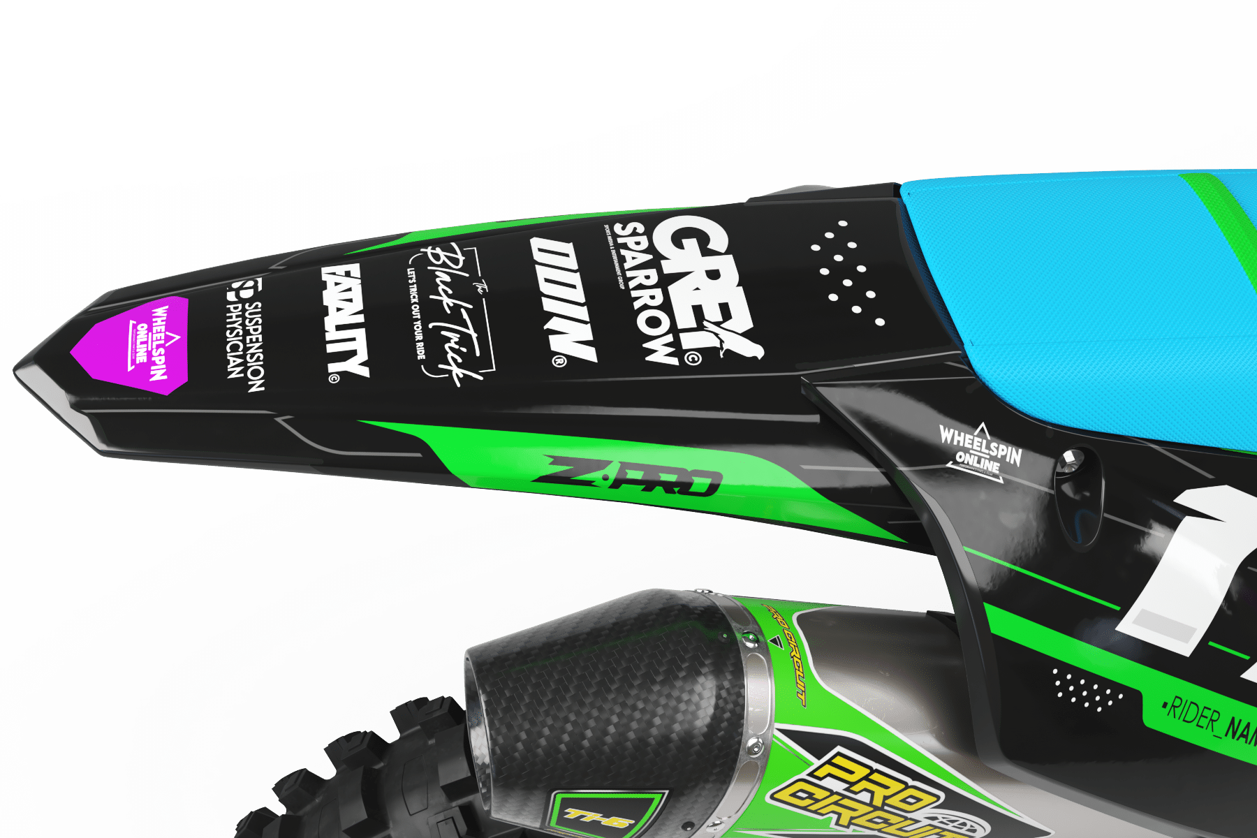 Kit déco - Kawasaki - Synth Kit déco - Kawasaki - Synth – Image 3