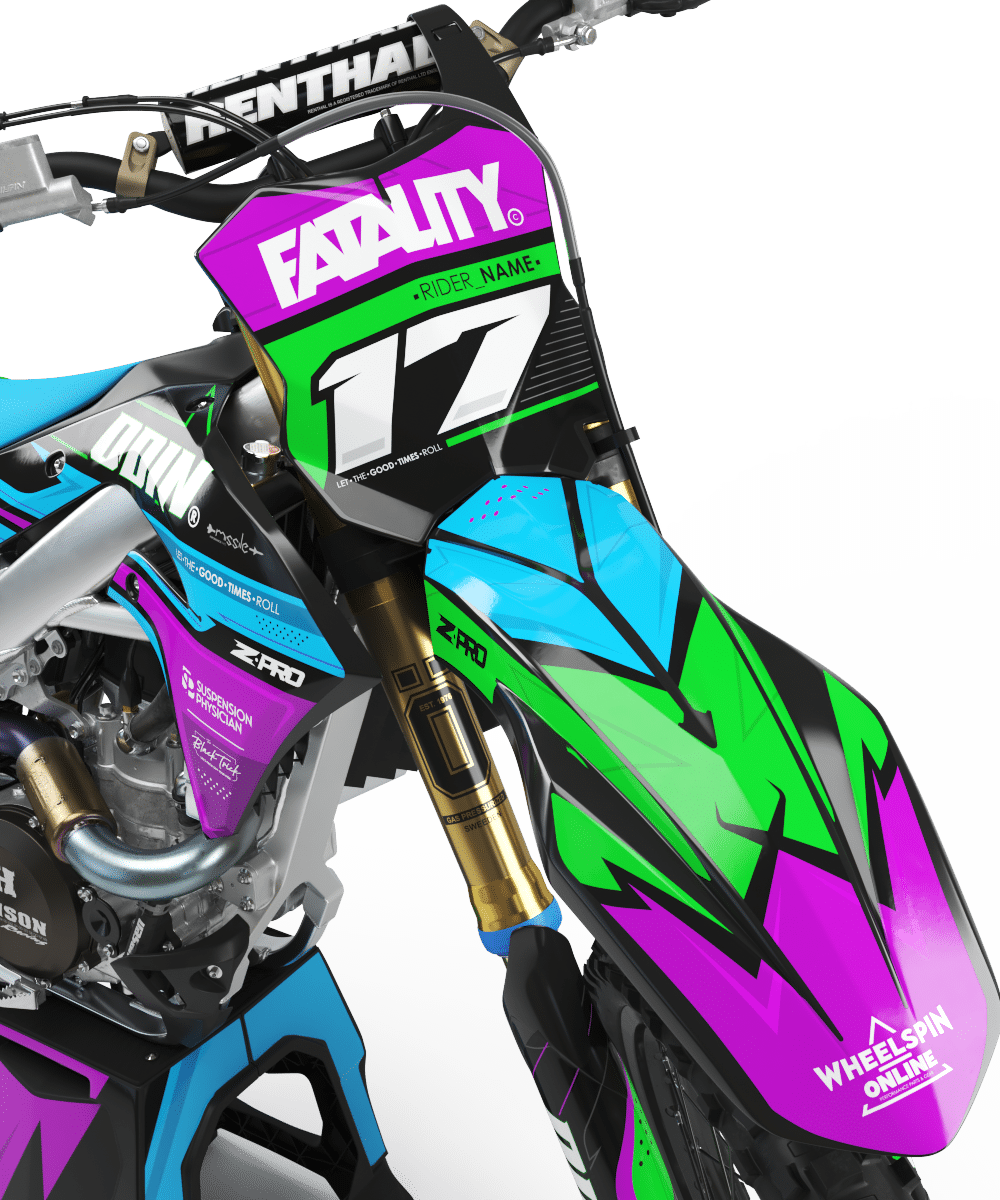 Kit déco - Kawasaki - Synth Kit déco - Kawasaki - Synth – Image 2