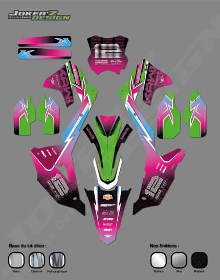 Kit déco - Kawasaki - Disco Disco t scaled