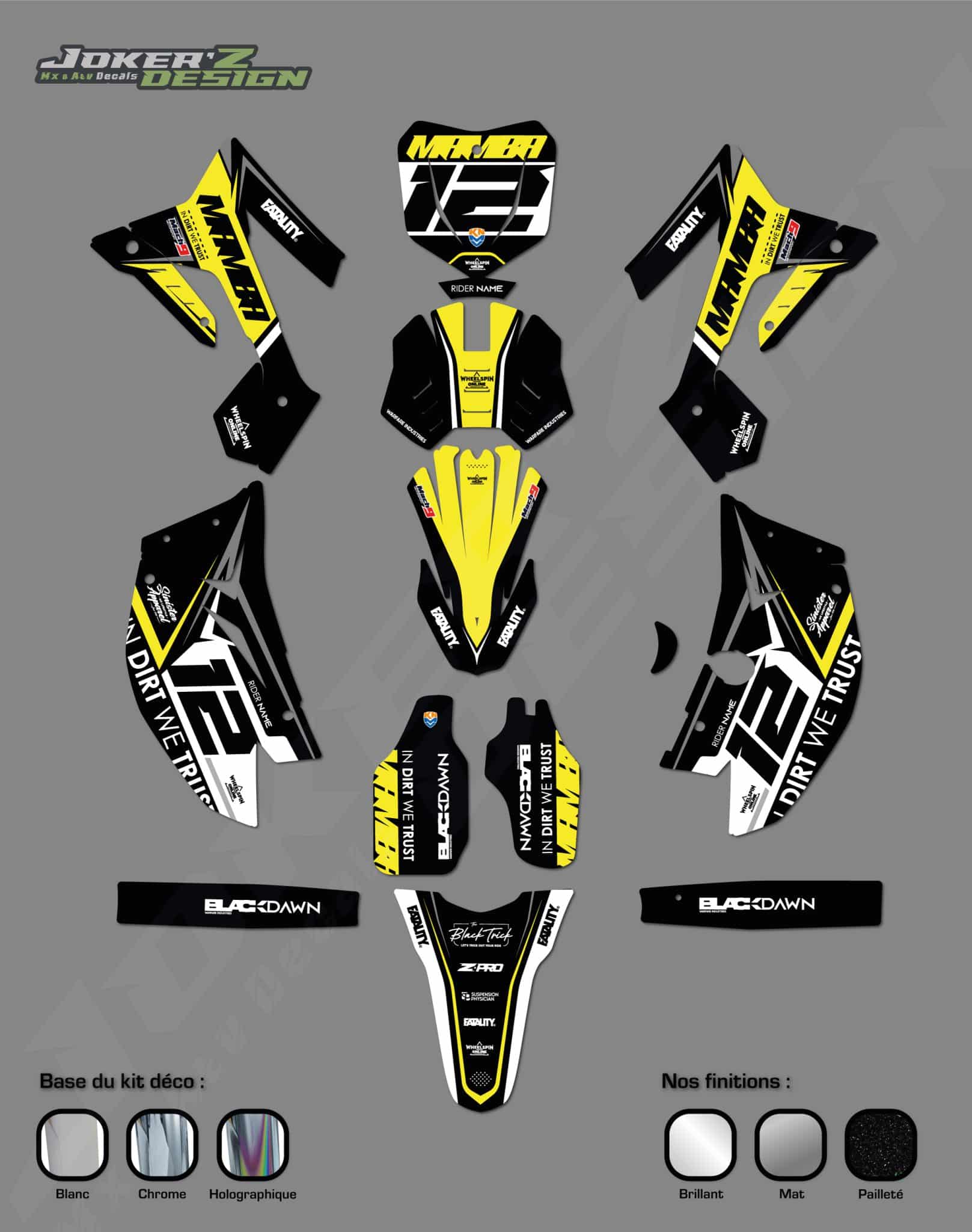 Kit déco - TM - Mamba Kit déco - TM - Mamba – Image 4