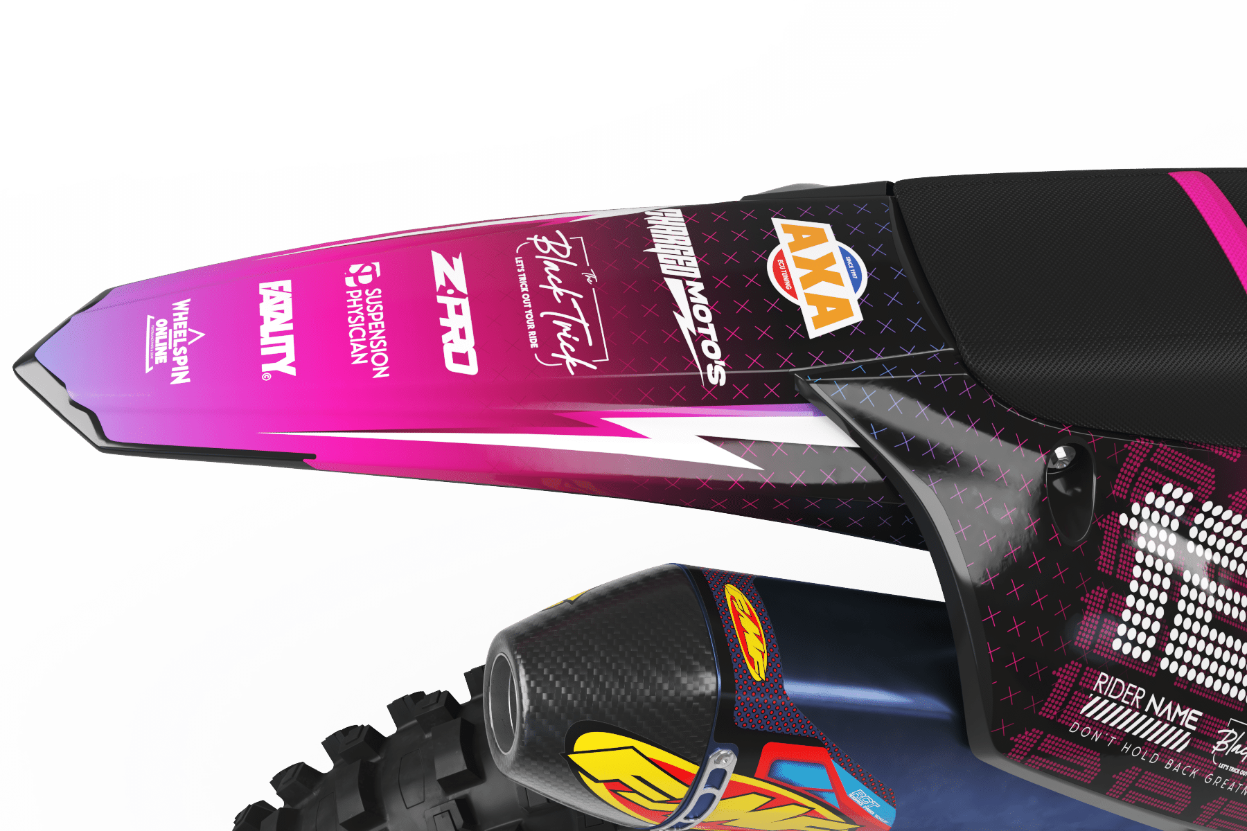 Kit déco - Kawasaki - Disco Kit déco - Kawasaki - Disco – Image 3