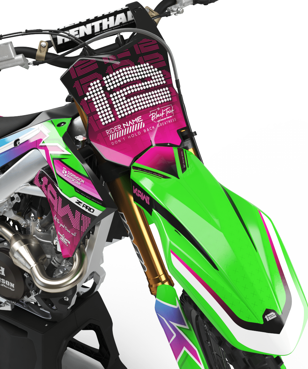 Kit déco - Kawasaki - Disco Kit déco - Kawasaki - Disco – Image 2