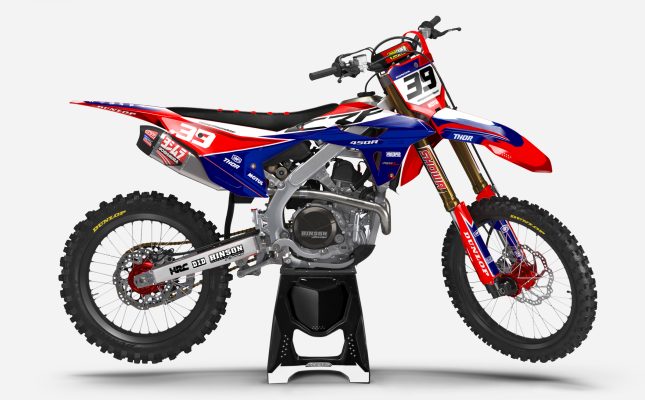 Kit déco - Honda - Blue